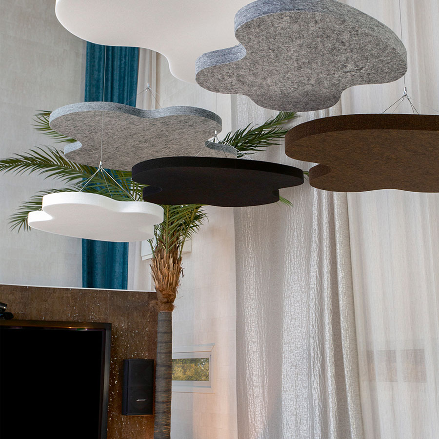 Götessons Off Cloud EcoSUND Deckenpaneel Wolkenform - Beispielbild