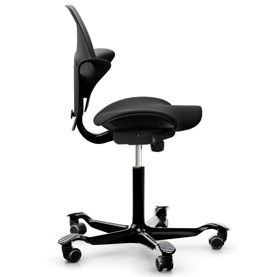 HAG CAPISCO PULS 8020 schwarz 200 mm Gasfeder - Seitenansicht