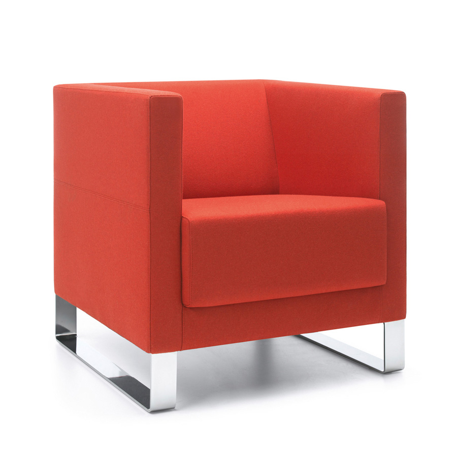 Profim Vancouver Lite Lounge Sessel mit Kufengestell