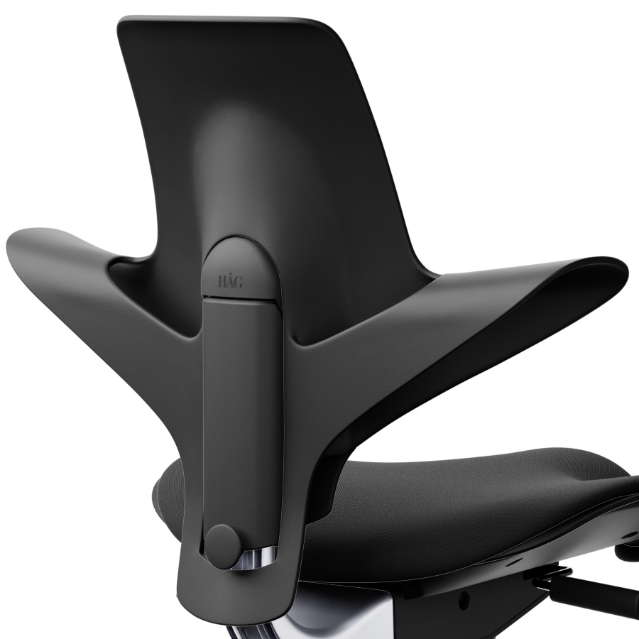 HAG Capisco PULS 8020 schwarz - silber