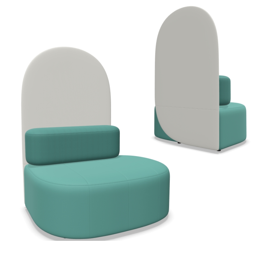 Profim - Revo SSW-2 Highback Sofa - Preisgruppe 0 Beispielkonfiguration