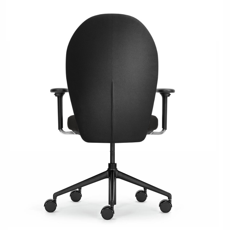 Girsberger Marva Bürostuhl Homeoffice mit Standardrollen - schwarz