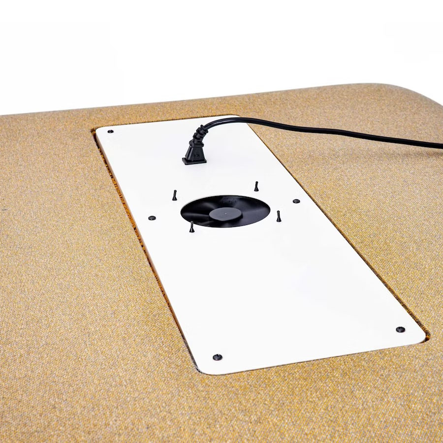 BuzziSpace BuzziNest Booth | Akustik Telefonbox | Lüftung Oberseite mit Stromanschluss