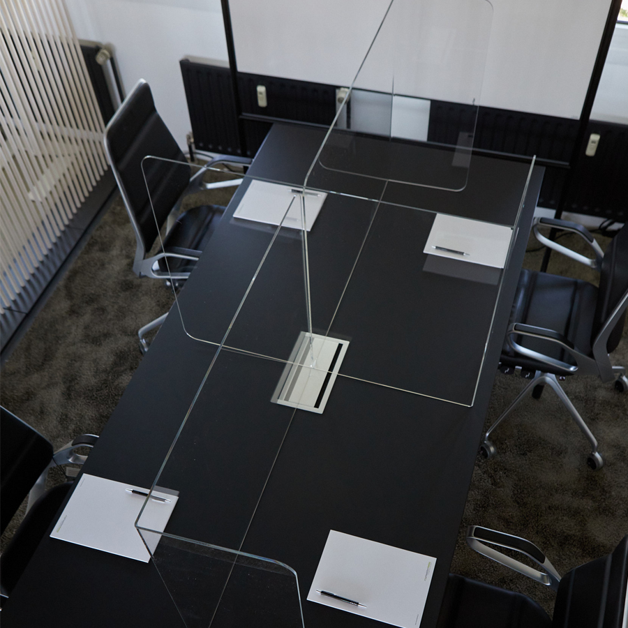 Neudoerfler Distanz Screen - Schreibtisch Trennwand - Detail 2