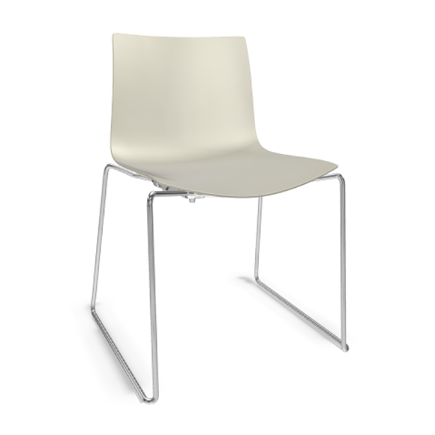 Arper Catifa 46 0278 einfarbig elfenbein