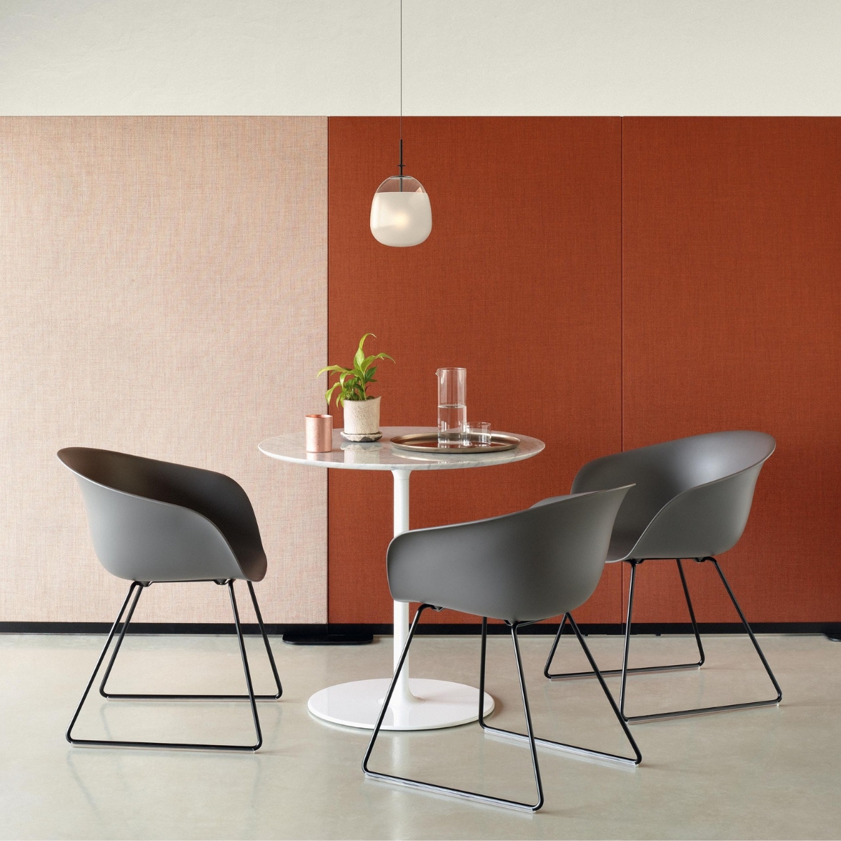 Arper DUNA 02 4200 Stuhl | Kufengestell | verschiedene Farben