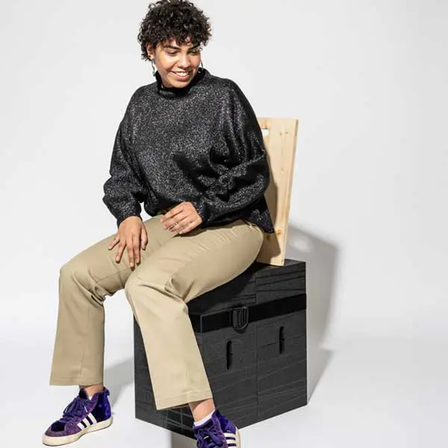 Xbrick mit X-Lean und X-Belt verbunden