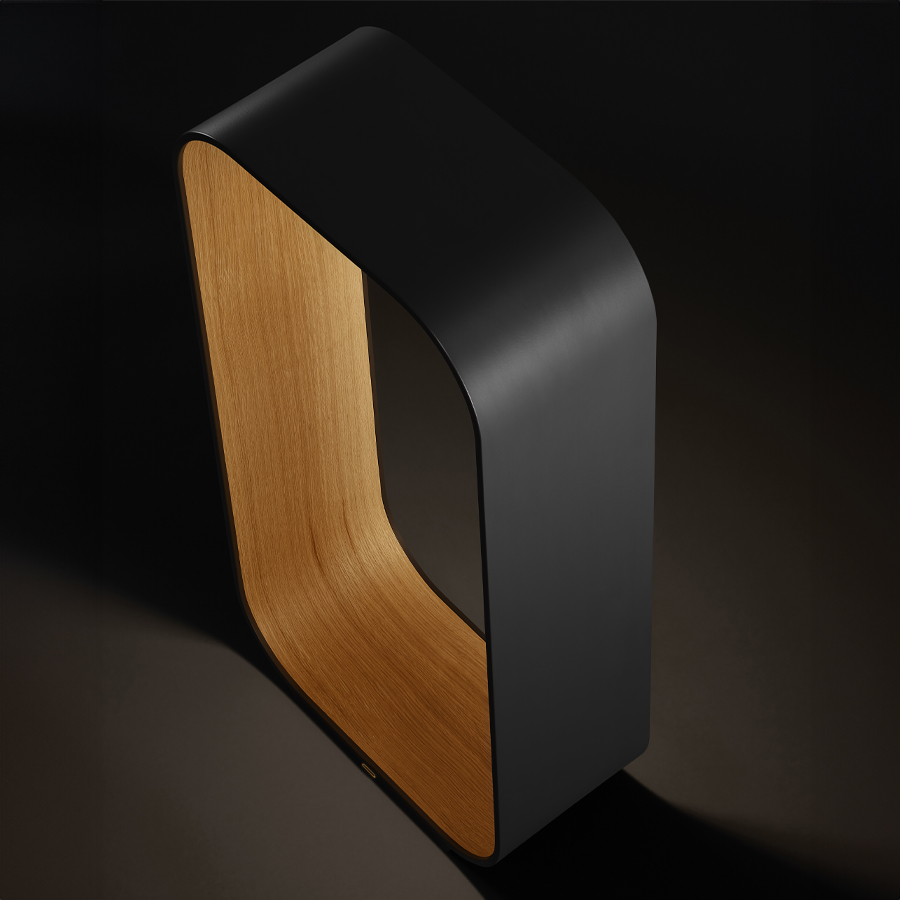 Pablo Contour | Mittlere Größe | Graphit-Eiche