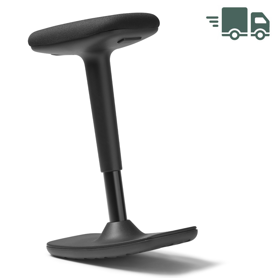 Trendoffice to-swift (SW 9299) Stehsitz Pendelhocker - schwarz