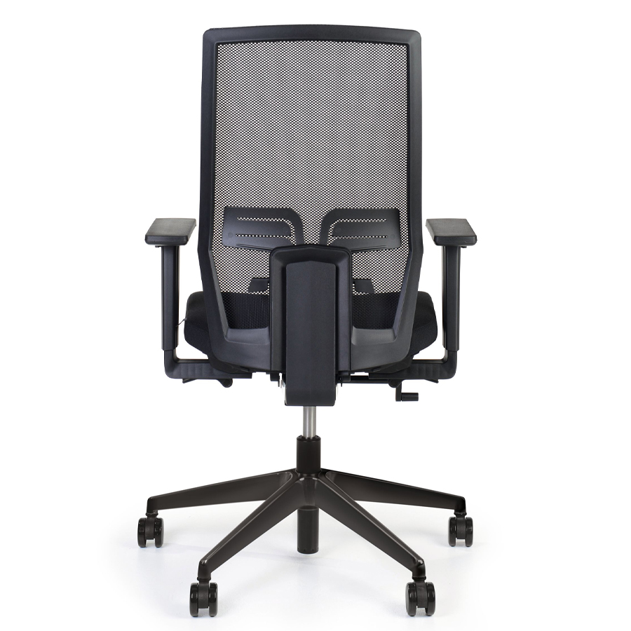 König+Neurath JET II SP Bürodrehstuhl mit Netzrücken - Rückansicht