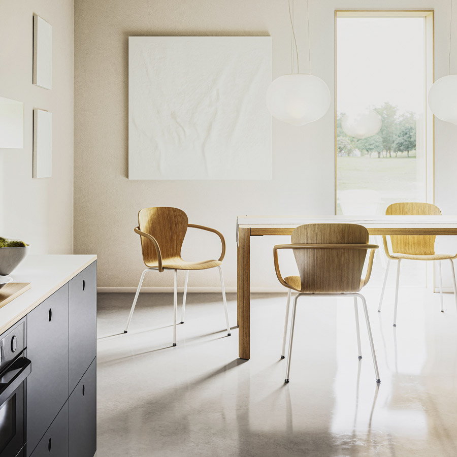 Beispielbild - THONET S 220 F Formholz-Stuhl