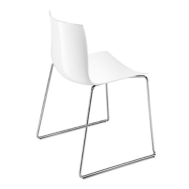 Arper Catifa 46 0278 einfarbig weiss