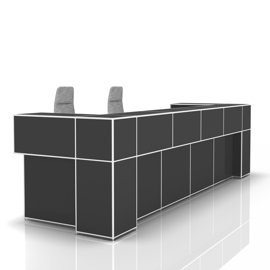 Bosse Modul Space Empfangstheke 11 schwarz