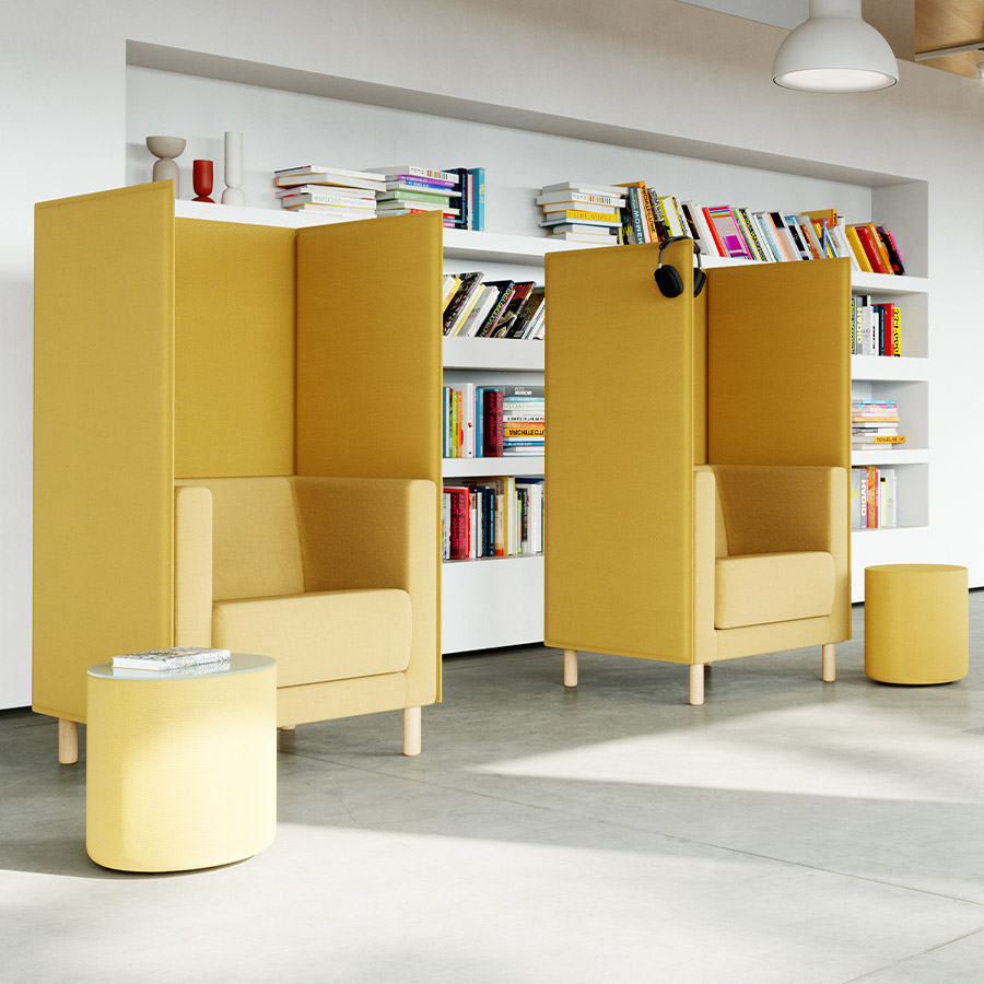 Profim Vancouver Lite VL1W Akustik Sessel mit Trennwänden