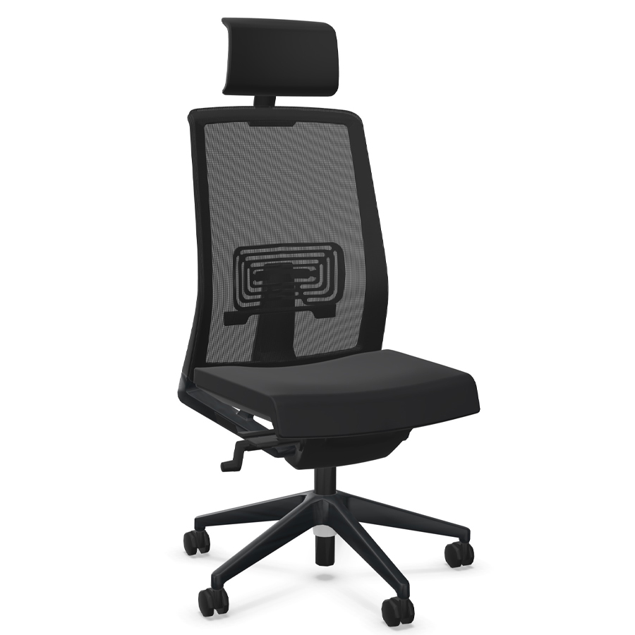 HAWORTH Very (Comfort 62) - Netzrücken mit Kopfstütze