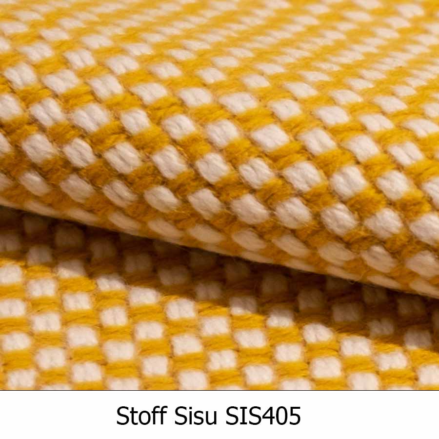 Stoff Sisu SIS405 gelb-weiß
