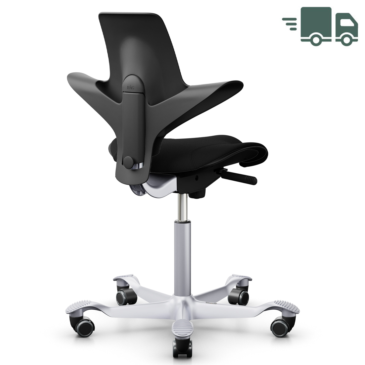 HAG CAPISCO PULS 8020 | Farbe Schwarz | Gestell silber
