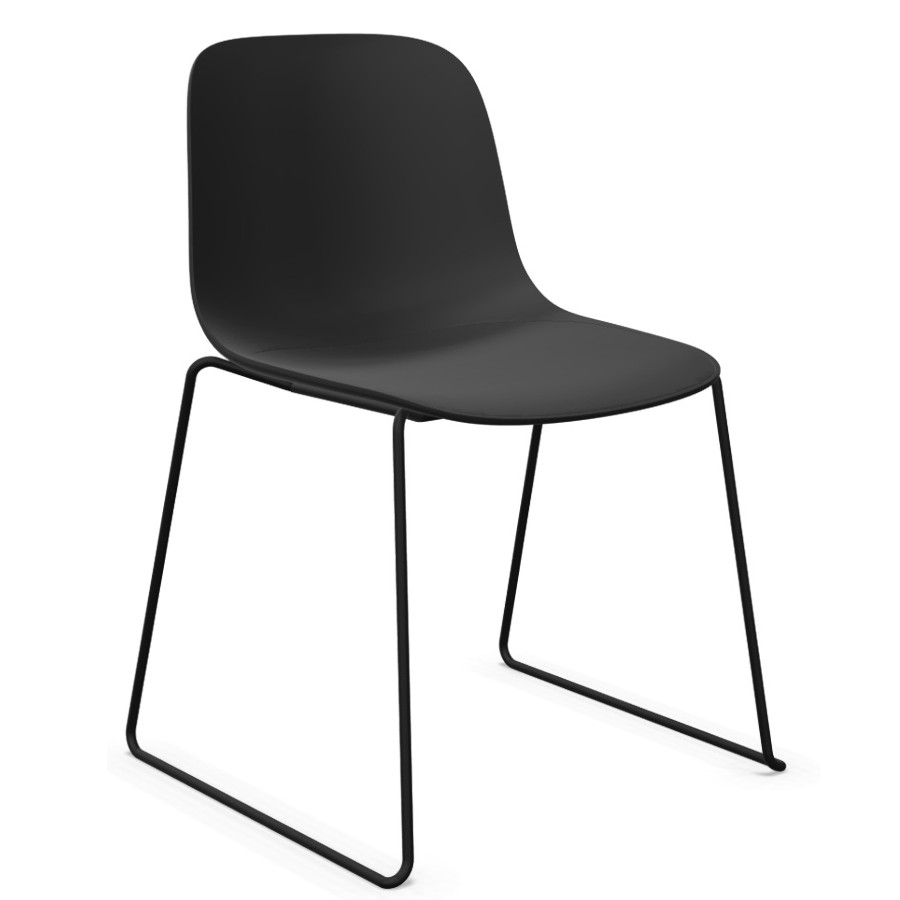 lapalma SEELA S310 | Kufenstuhl schwarz