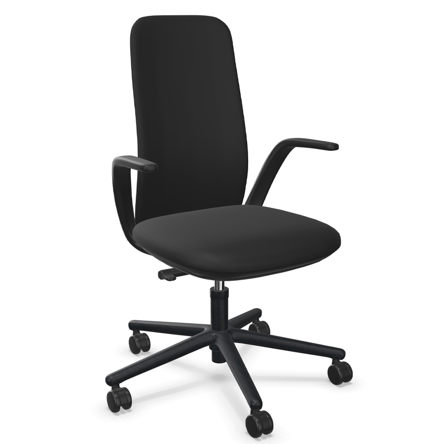 HAWORTH Nia Bürostuhl - Stoff Convert schwarz