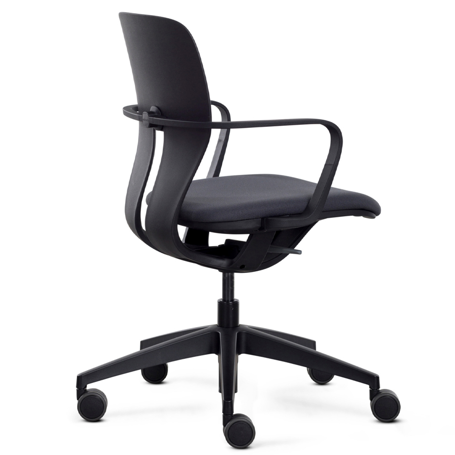 Klöber LIM Drehstuhl (lim98) - Rücken Kunststoff - Sitzfläche gepolstert - Rückseite