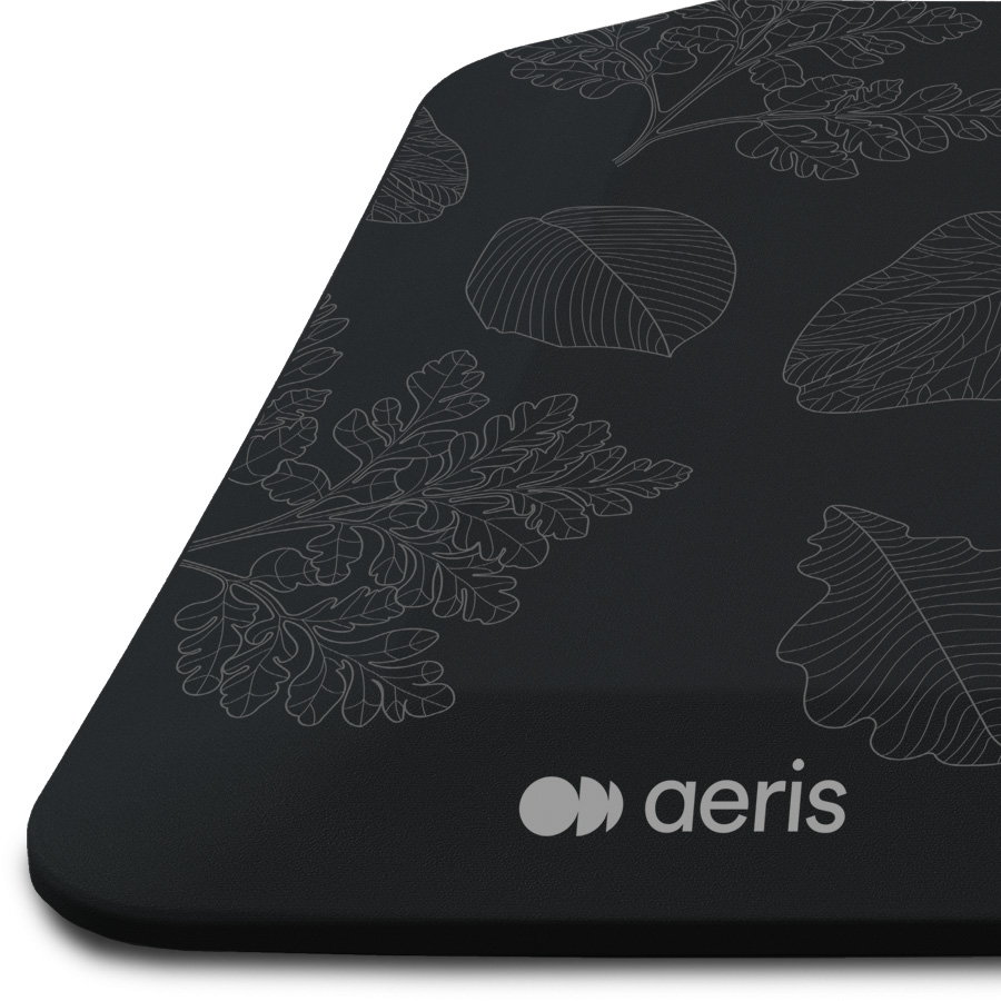 Aeris Muvmat Bezug Leaf Art (ohne Matte) - Nahaufnahme