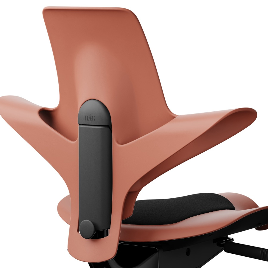 hag Capisco Puls Rosehip mit Kissen Xtreme schwarz