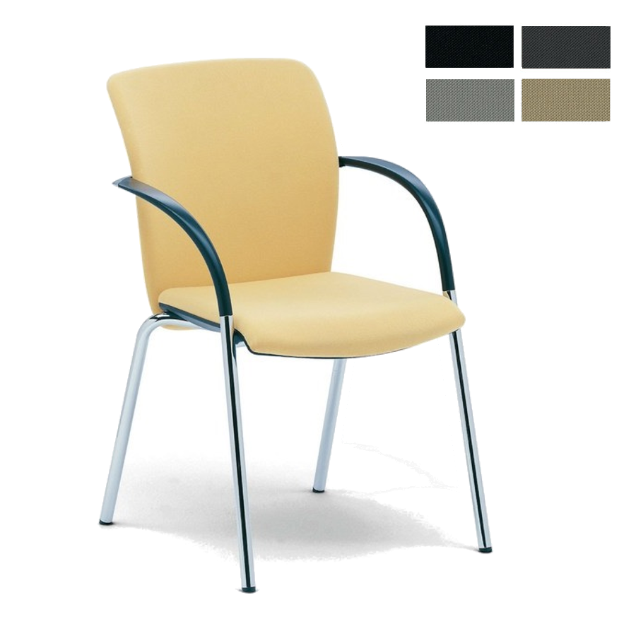 König+Neurath OKAY.II Konferenzstuhl Besucherstuhl Vierfuß mit Polsterrücken