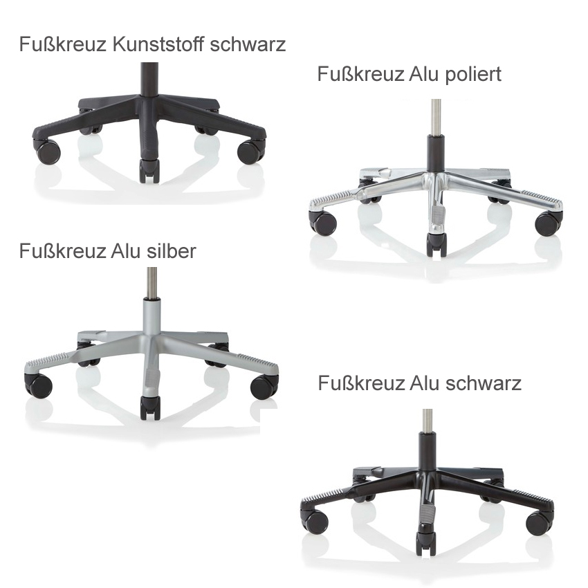 Ausführungsmöglichkeiten Fußkreuz