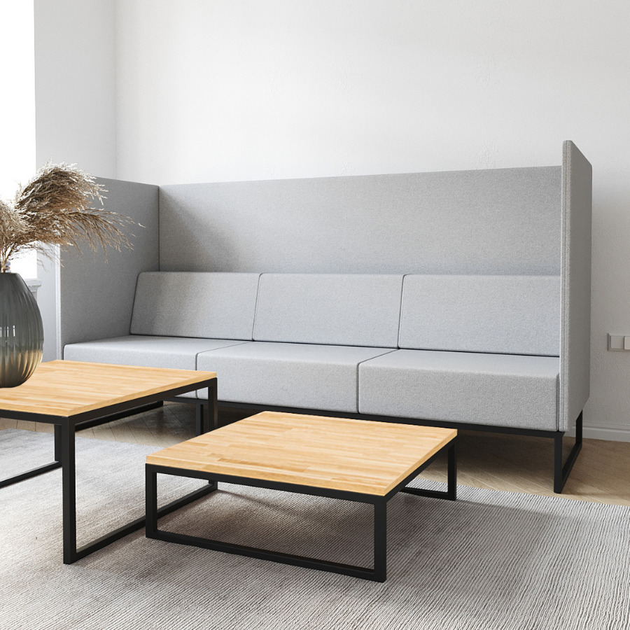 Bejot PLINT Modulsofa grau Stoff Synergy