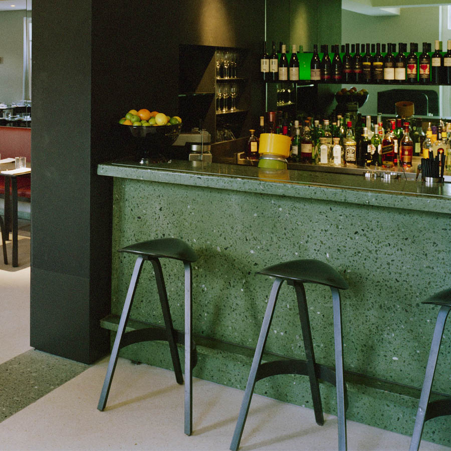 THONET 404 H Holzbarhocker - Beispielbild