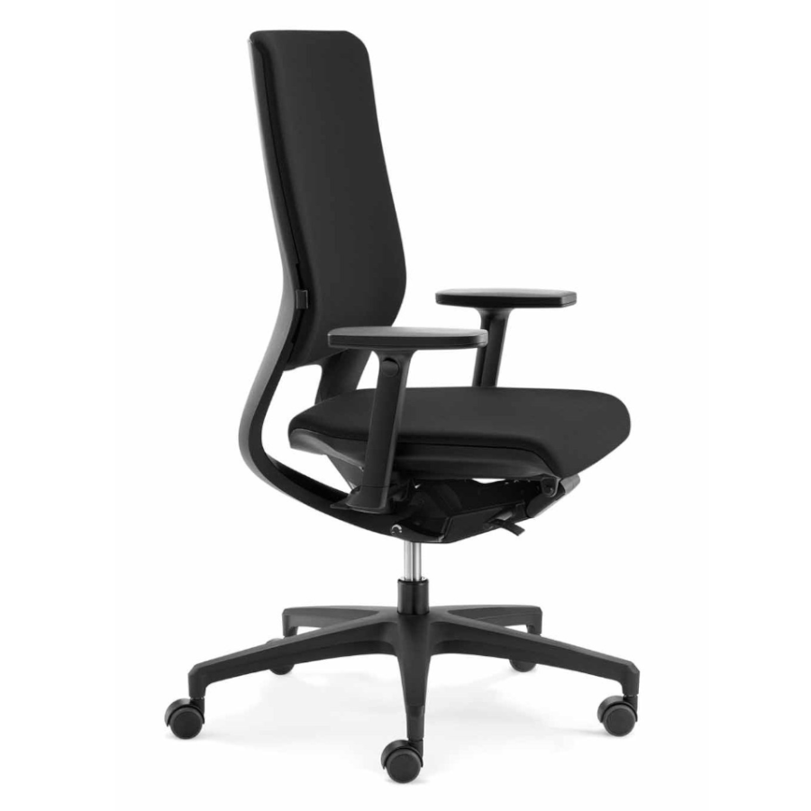 Klöber Mera98 Schwarz Express Modell seitliche Ansicht