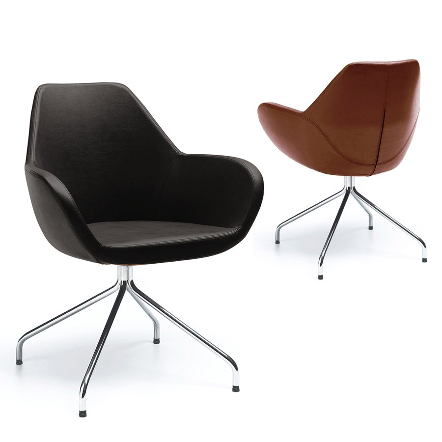 Profim Fan 10 HS Drehsessel Leder konfigurierbar