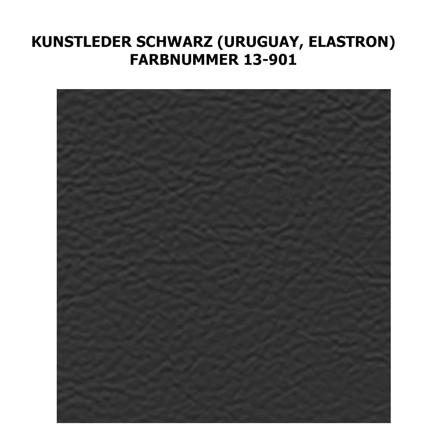 Kunstleder schwarz (Uruguay, Elastron) - Farbbeispiel