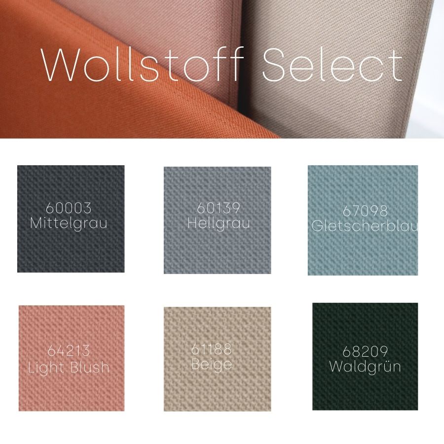Wollstoff Select für HAG Capiso 8106 Auswahl