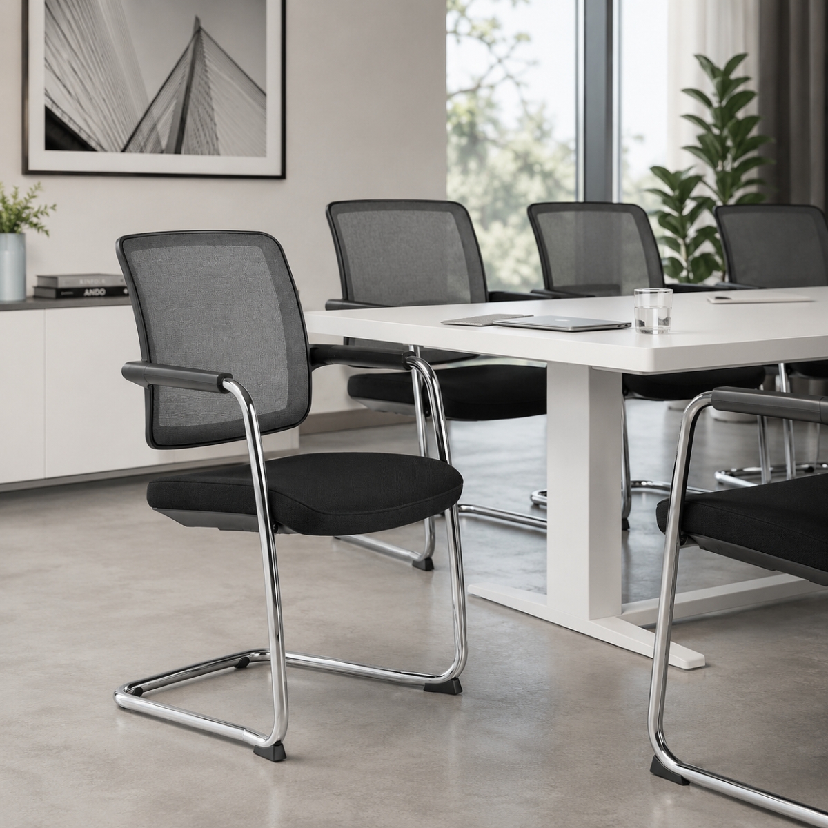 Rim FLEXi FX1161 Freischwinger Konferenzstuhl milieu