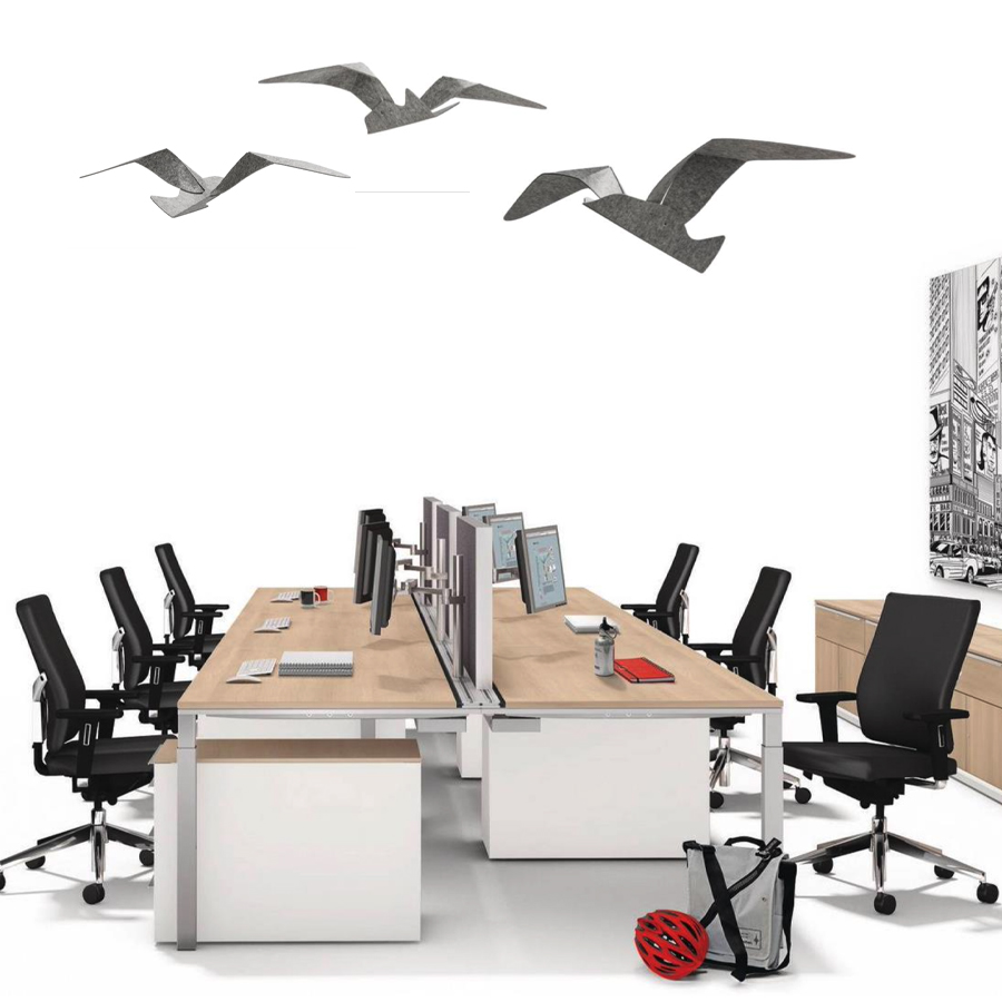 WINI WINEA FLEX UP Möwe akustischer Diffusor - Beispielbild