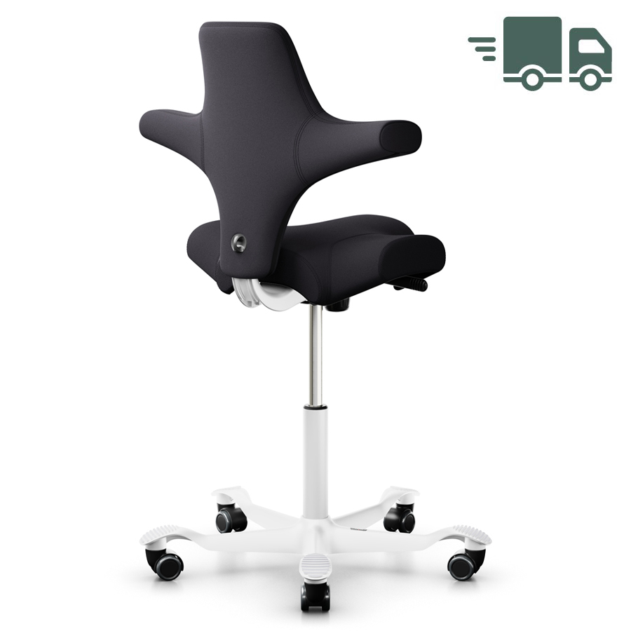 HAG CAPISCO 8106 | Stehhilfe | Stoff Xtreme anthrazit | Gestell weiß
