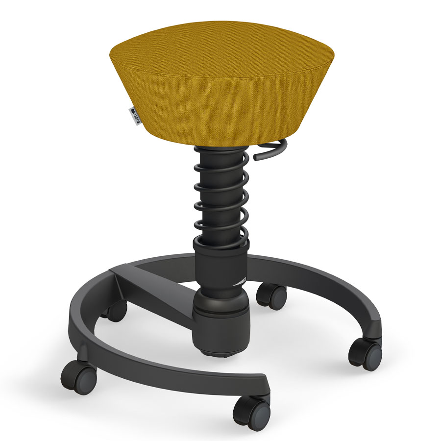 Aeris Swopper Stoff Cura meliert | Gelb | Rollen