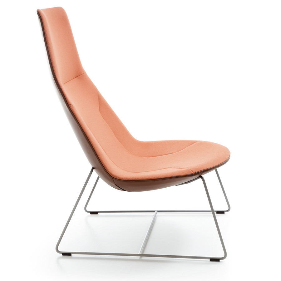 Profim Chic Lounge Sessel mit hoher Rückenlehne