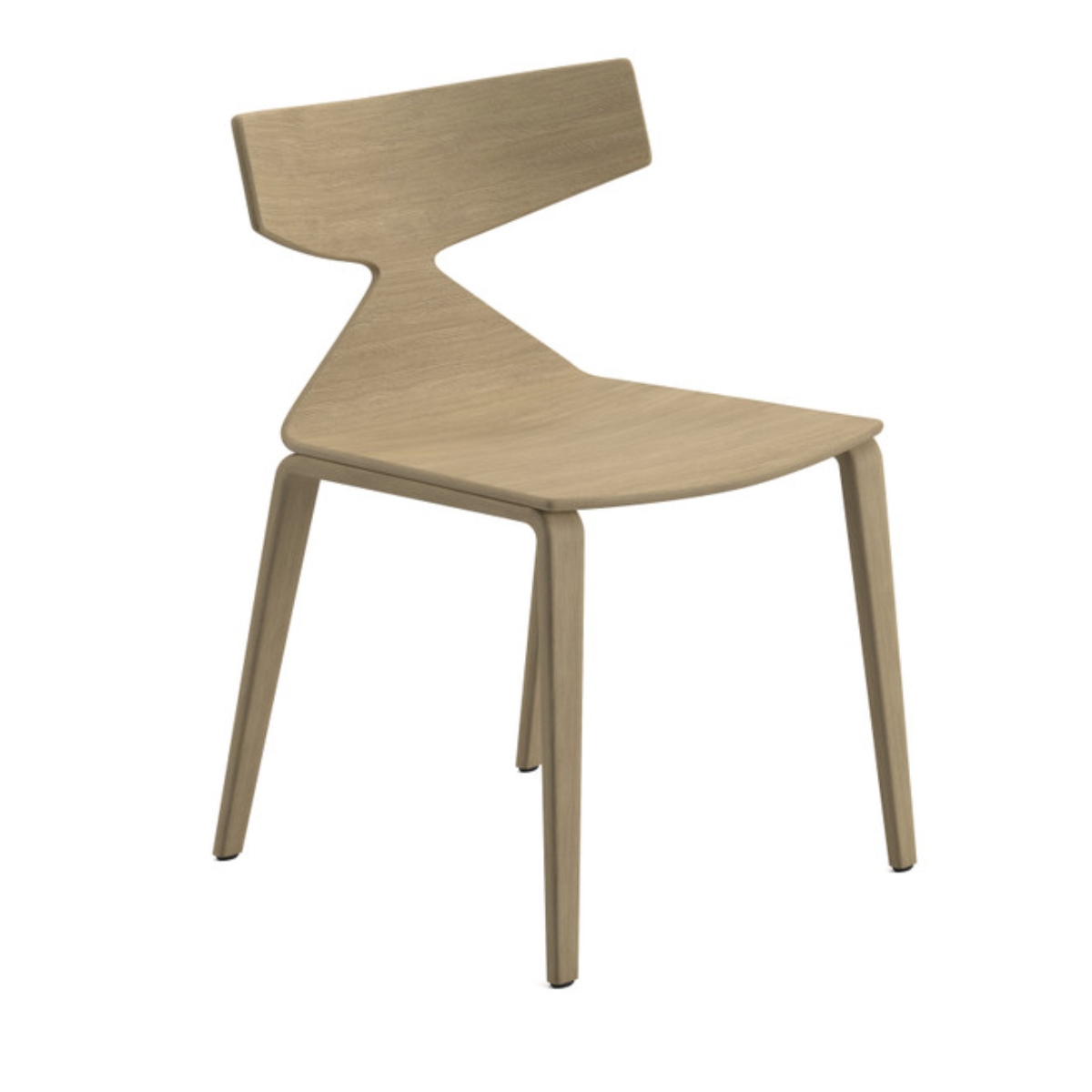 Arper SAYA 3700 Vierfuß Holzbeine