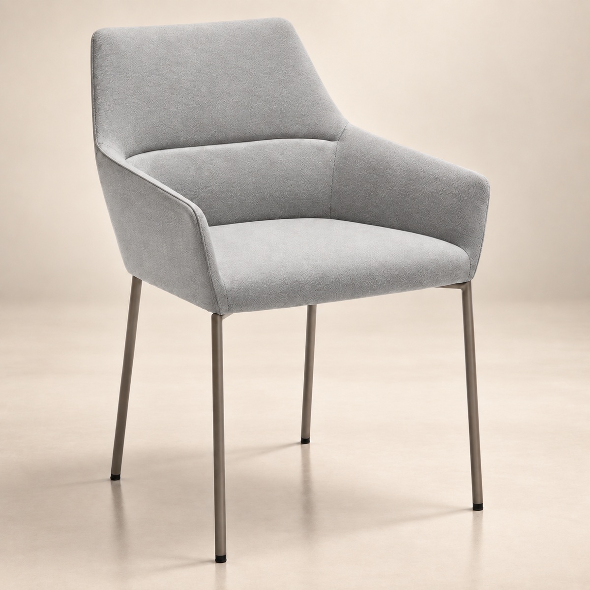 Profim Chic 20H | Gepolsterter Designstuhl mit Metallgestell