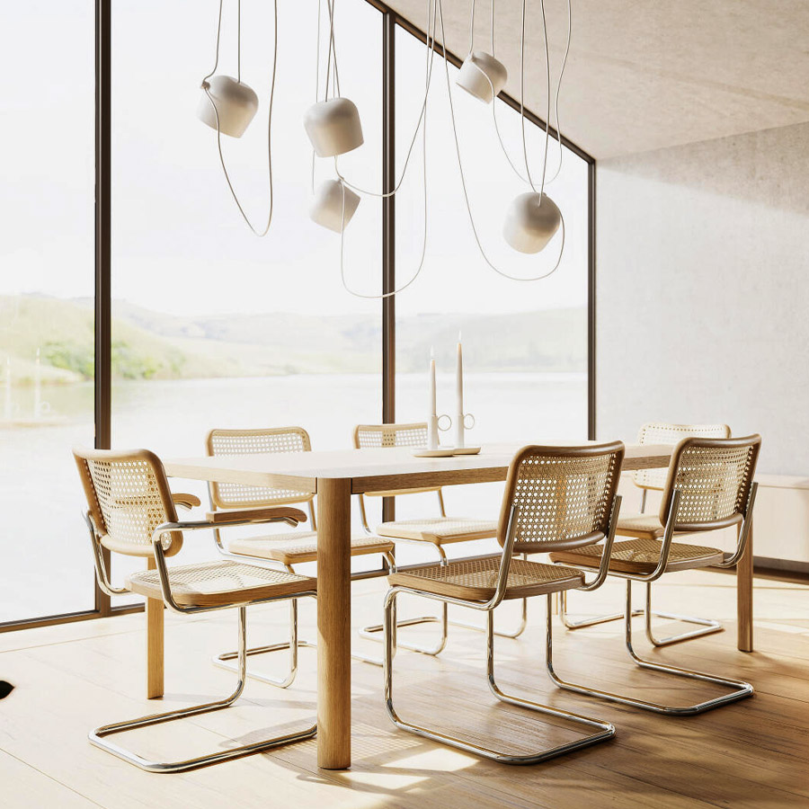 THONET S 1140 Allrounder-Tisch Esszimmer - Beispielbild