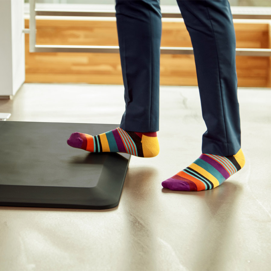 Aeris Muvmat Anti-Ermüdungsmatte schwarz ohne Bezug - Beispielbild