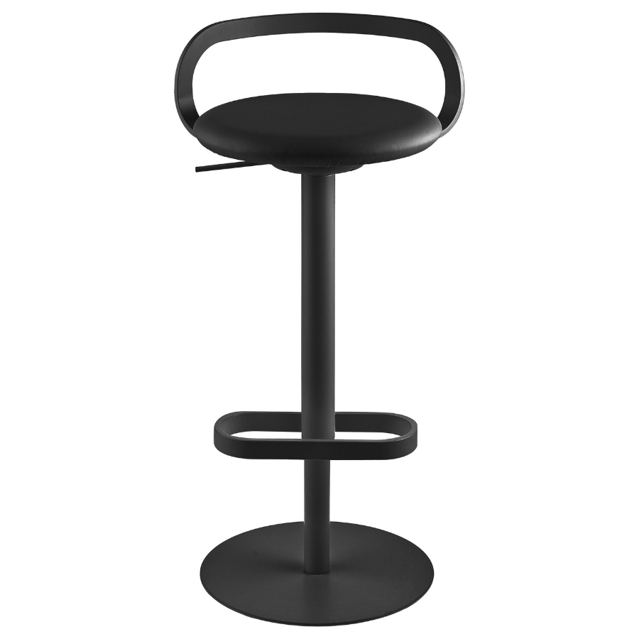 lapalma MAK S110 Barhocker Lederbezug schwarz