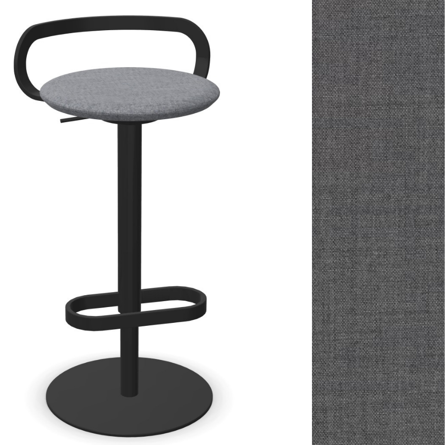 lapalma MAK S110 Barhocker Stoff Remix 143 Gestell schwarz