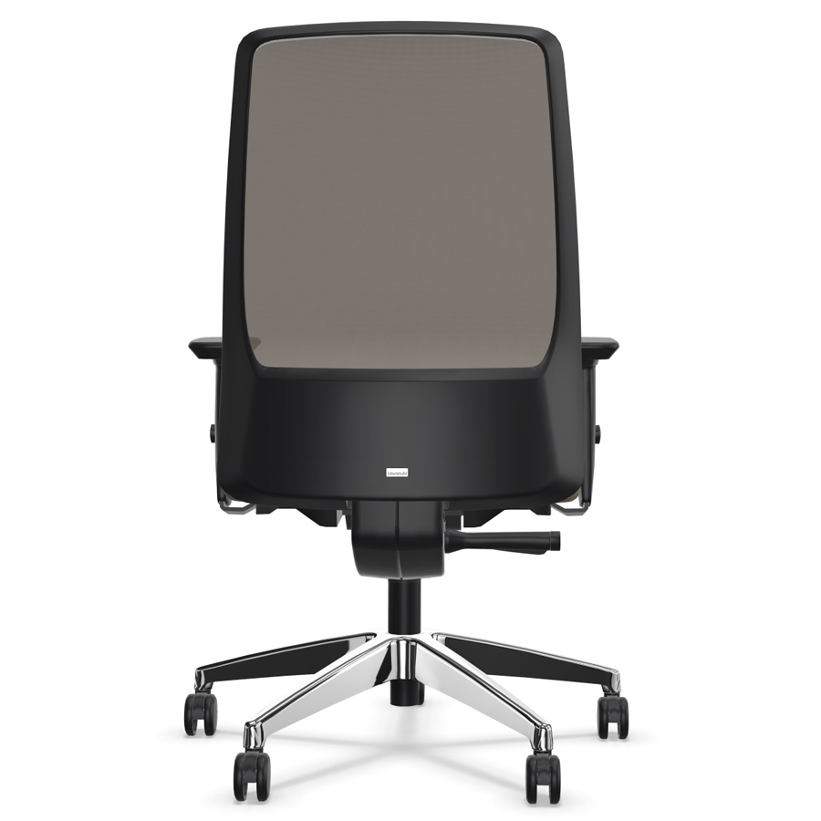 Interstuhl AIMis1 (1S03) Bürostuhl mit Netzrücken beige Fußkreuz Chrom