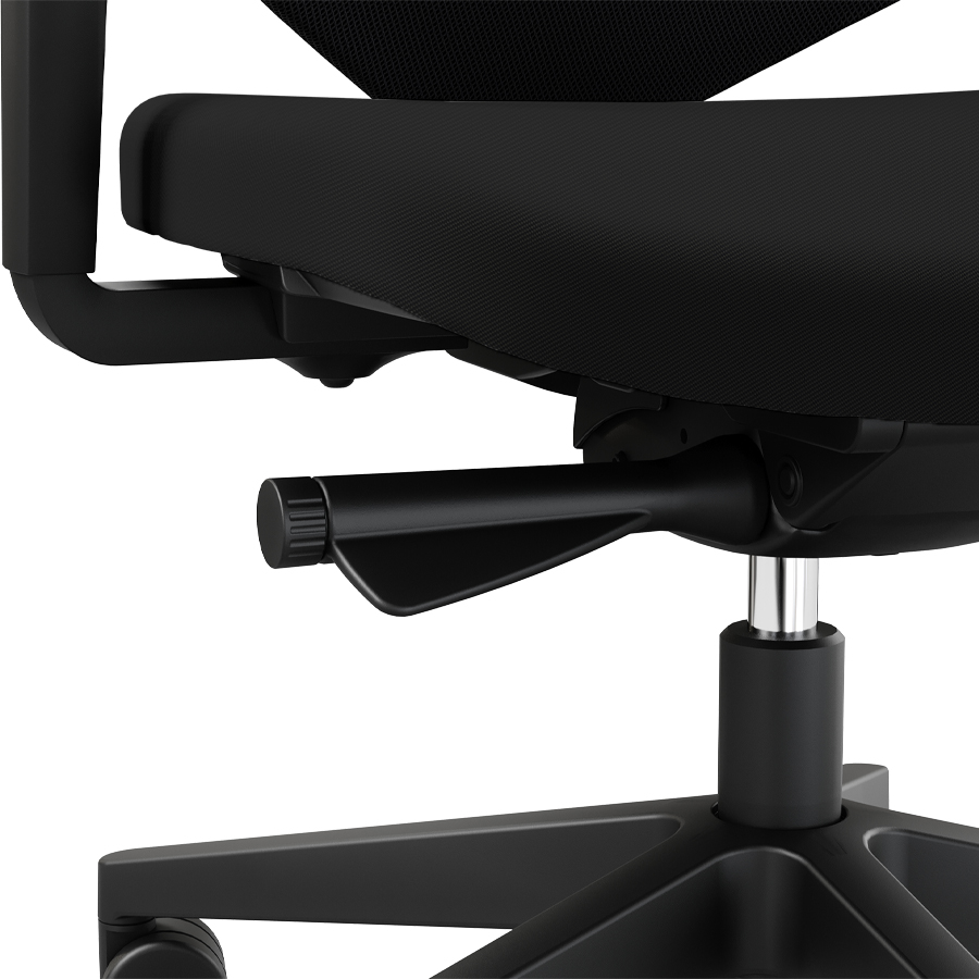 König+Neurath HUG.Y | Aktionsmodell schwarz | Detail Mechanik