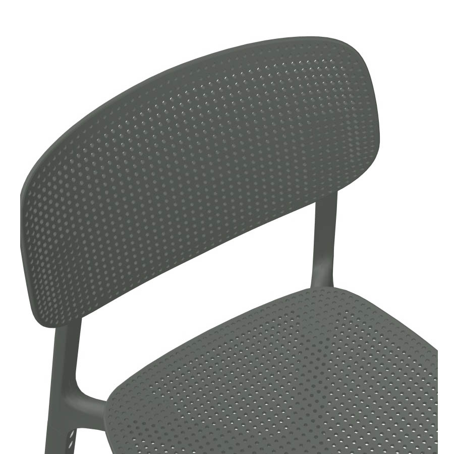 Kristalia COLANDER Barhocker Dunkelgrau Bild3