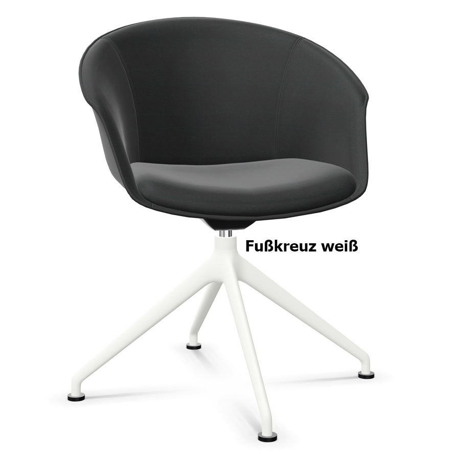 Interstuhl SHUFFLEis1 SU344 - Fußkreuz weiß