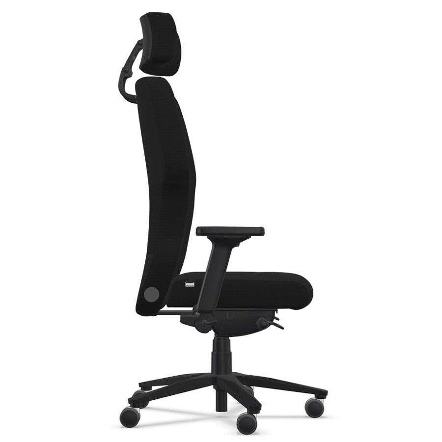 Interstuhl XXLis5 | Modell XL118 mit Kopfstütze | verlängerte Sitzfläche | Seite